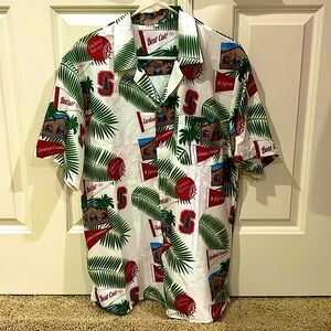 New Stanford short sleeve button down Hawaiian shirt